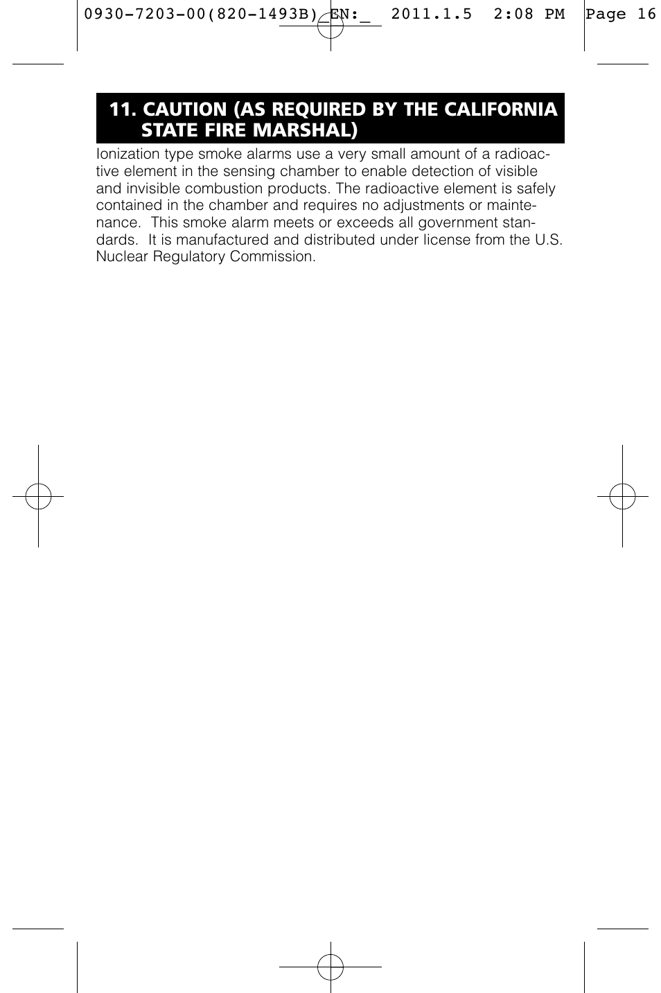Kidde I9060 User Manual | Page 16 / 18