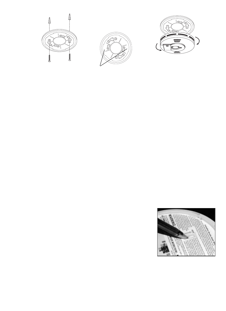 Tamper resist feature | Kidde 0976 User Manual | Page 6 / 14