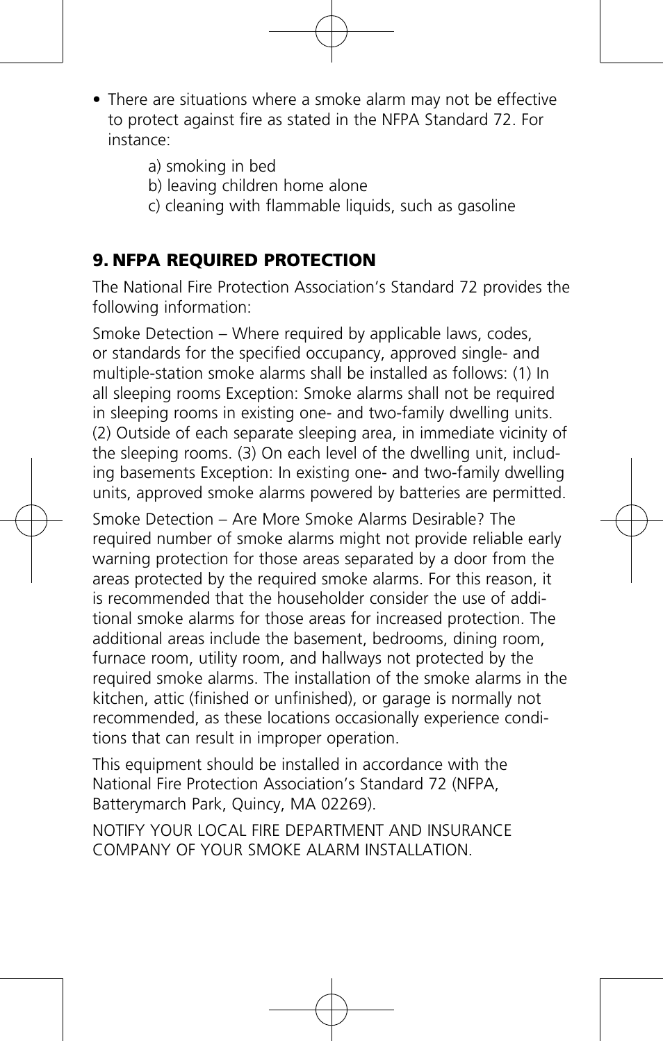 Kidde P9050 User Manual | Page 12 / 14