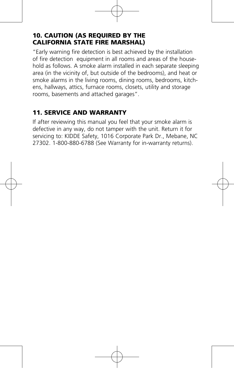 Kidde P9050 User Manual | Page 13 / 14
