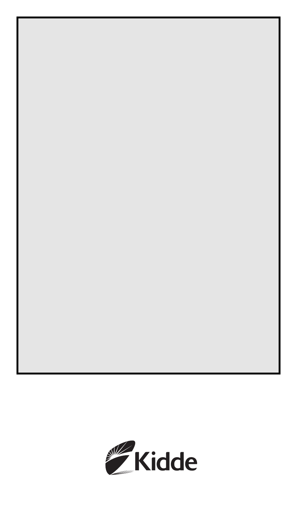 Three year limited warranty | Kidde 0913 User Manual | Page 13 / 13
