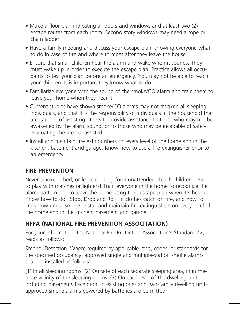Kidde P3010K-CO User Manual | Page 18 / 21