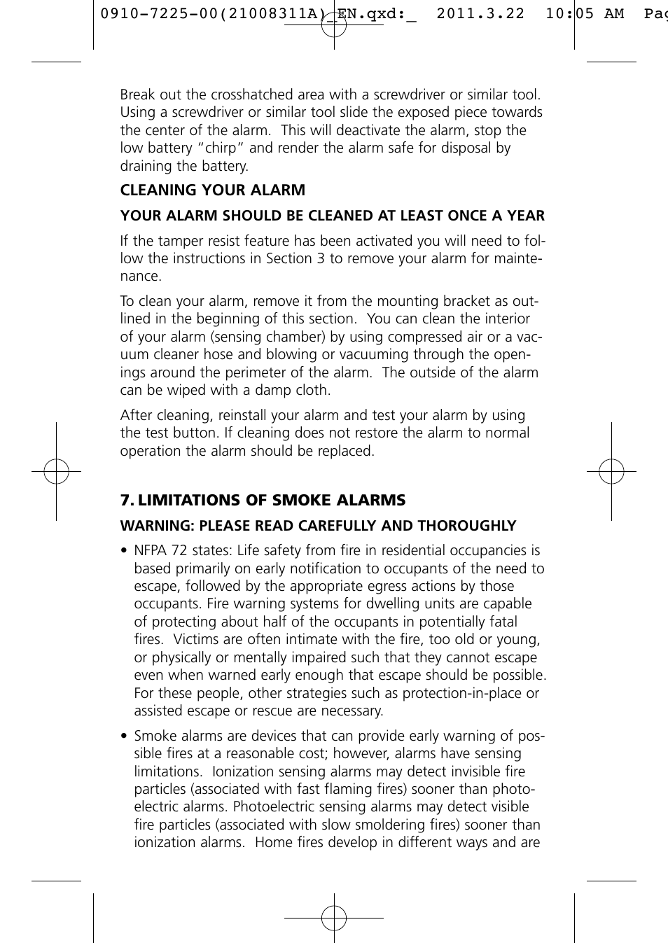 Kidde i9010 User Manual | Page 10 / 15