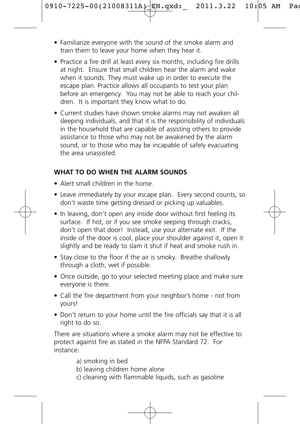 Kidde i9010 User Manual | Page 12 / 15