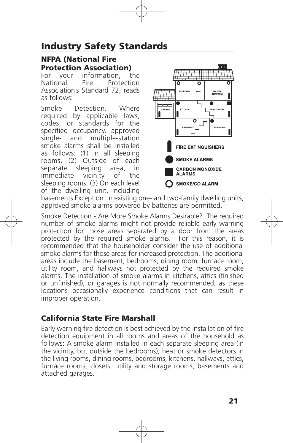 Industry safety standards | Kidde i12010S User Manual | Page 23 / 27