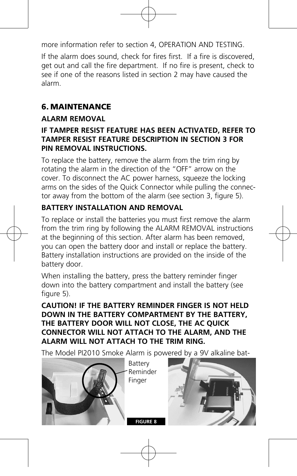 Kidde PI2010 User Manual | Page 11 / 16