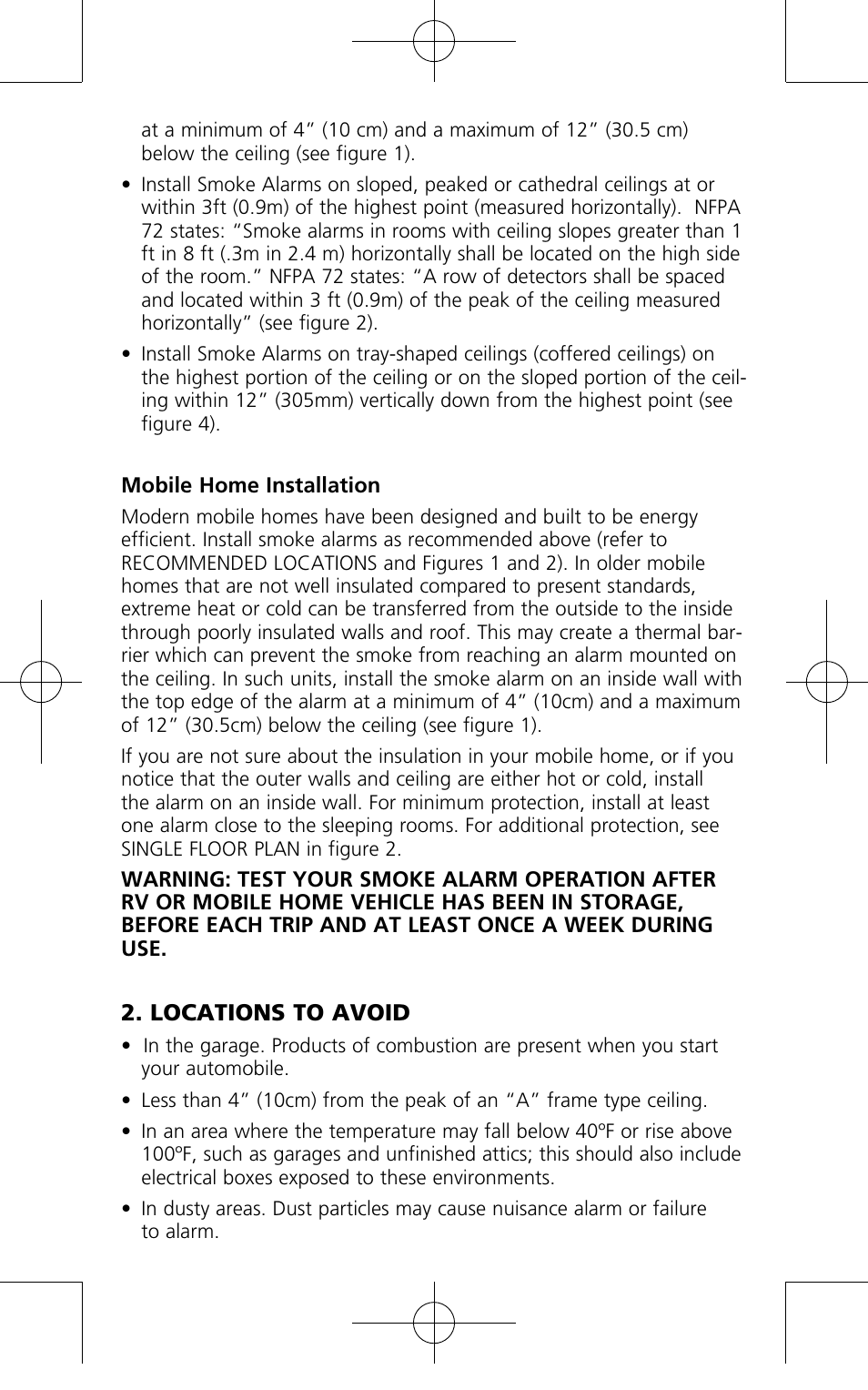 Kidde PI2010 User Manual | Page 4 / 16