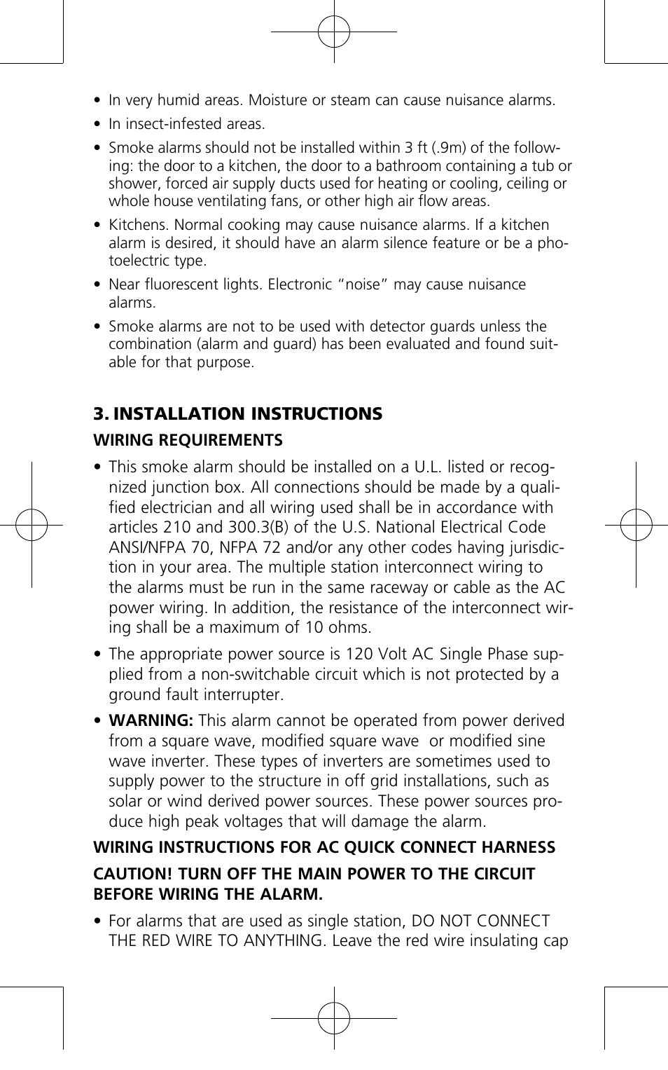 Kidde PI2010 User Manual | Page 5 / 16