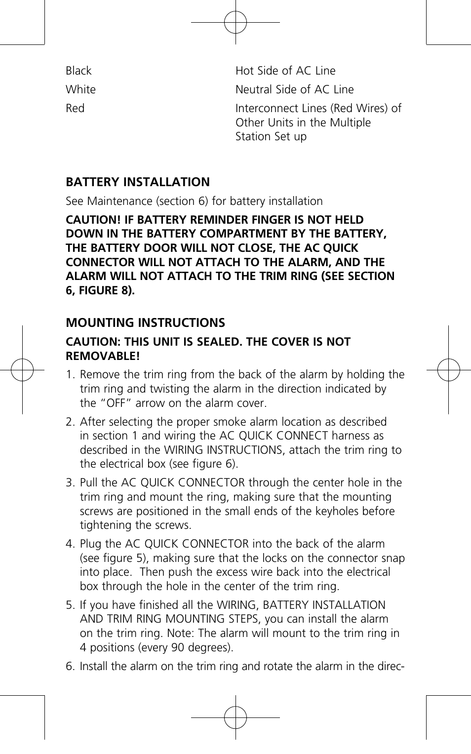 Kidde PI2010 User Manual | Page 7 / 16