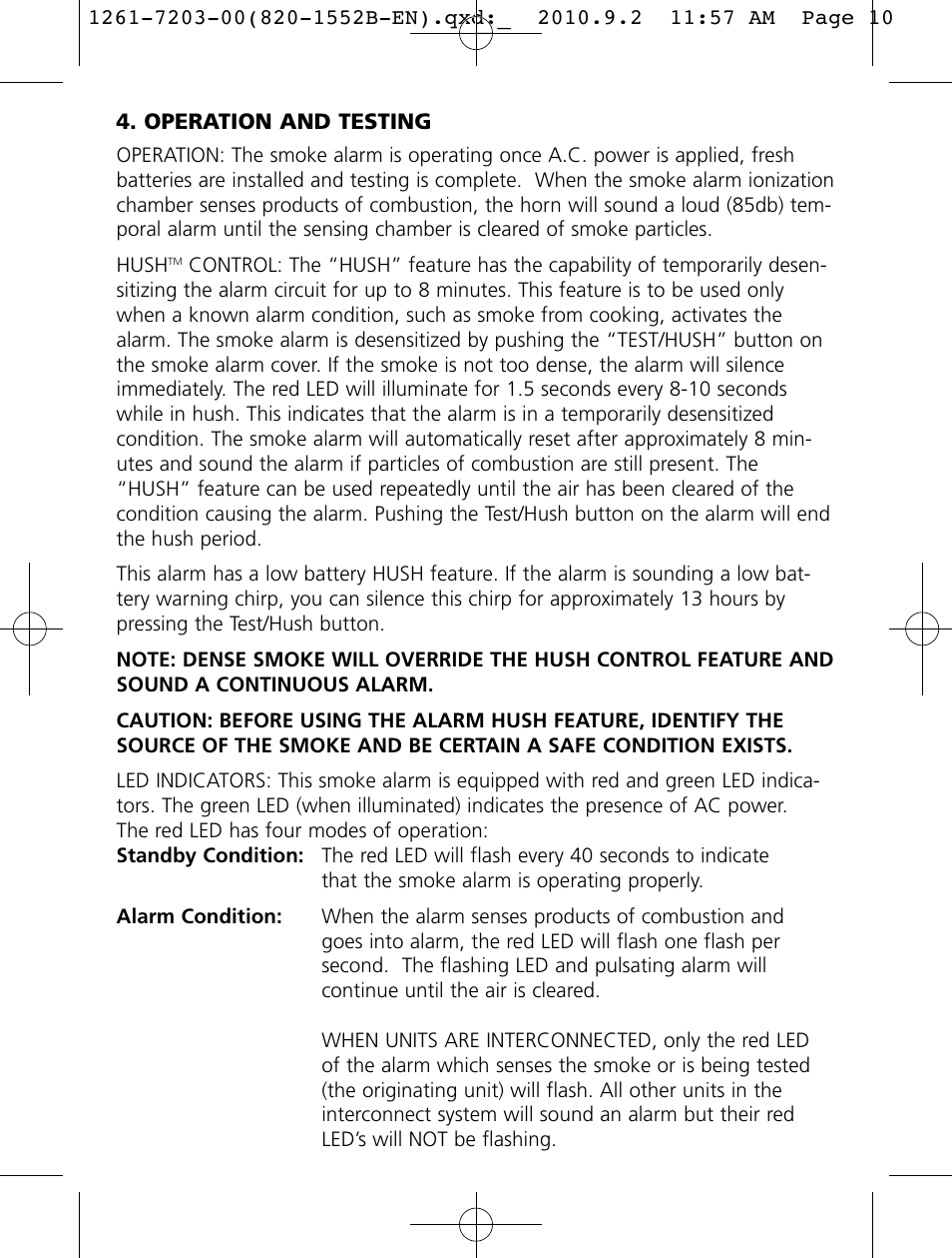 Kidde i4718A User Manual | Page 10 / 19