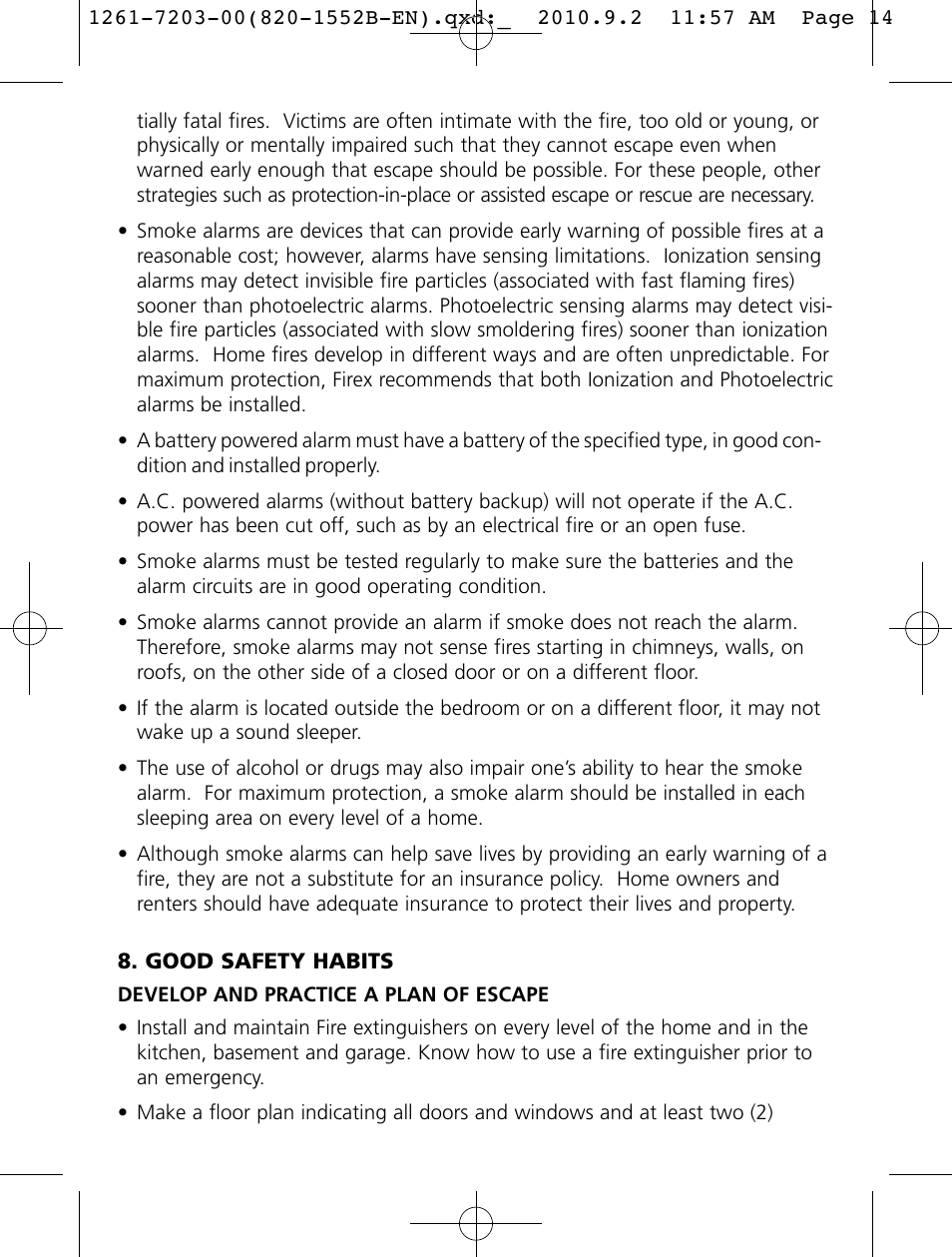 Kidde i4718A User Manual | Page 14 / 19