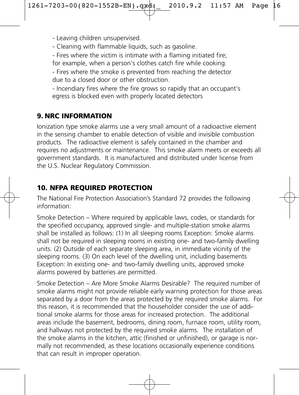 Kidde i4718A User Manual | Page 16 / 19