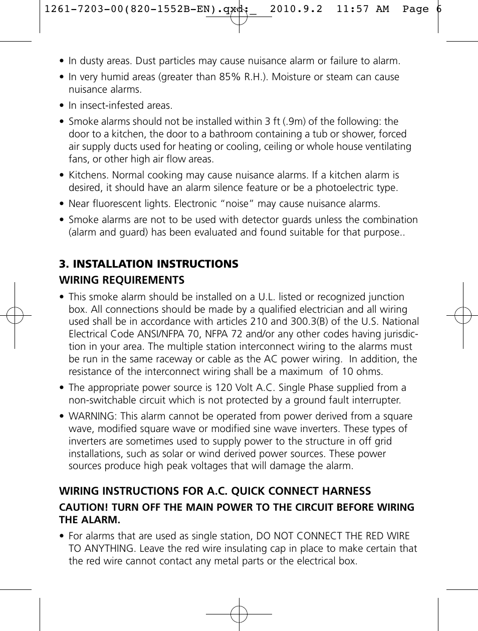 Kidde i4718A User Manual | Page 6 / 19