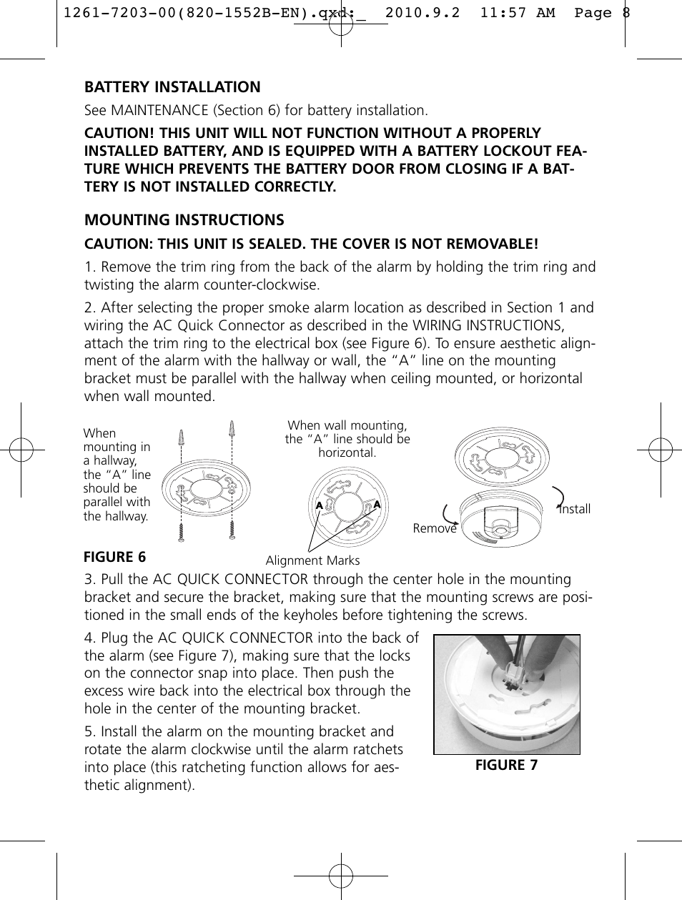 Kidde i4718A User Manual | Page 8 / 19