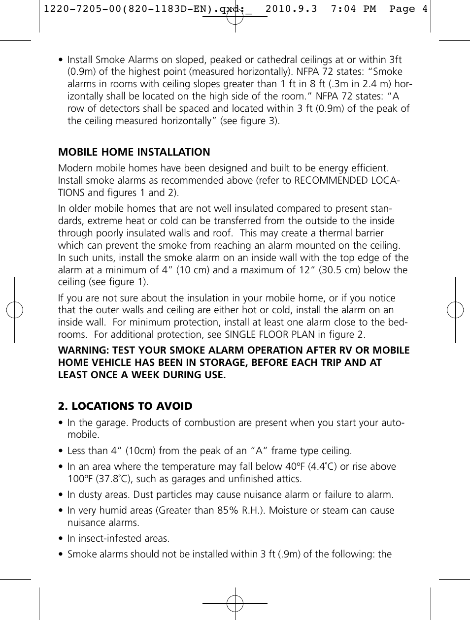 Kidde i12080A User Manual | Page 4 / 17