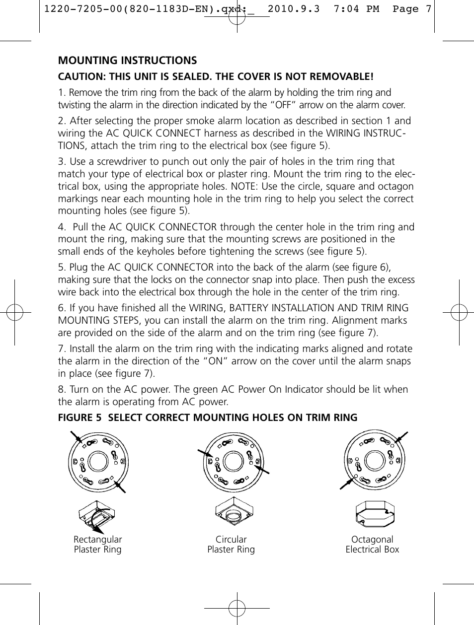 Kidde i12080A User Manual | Page 7 / 17