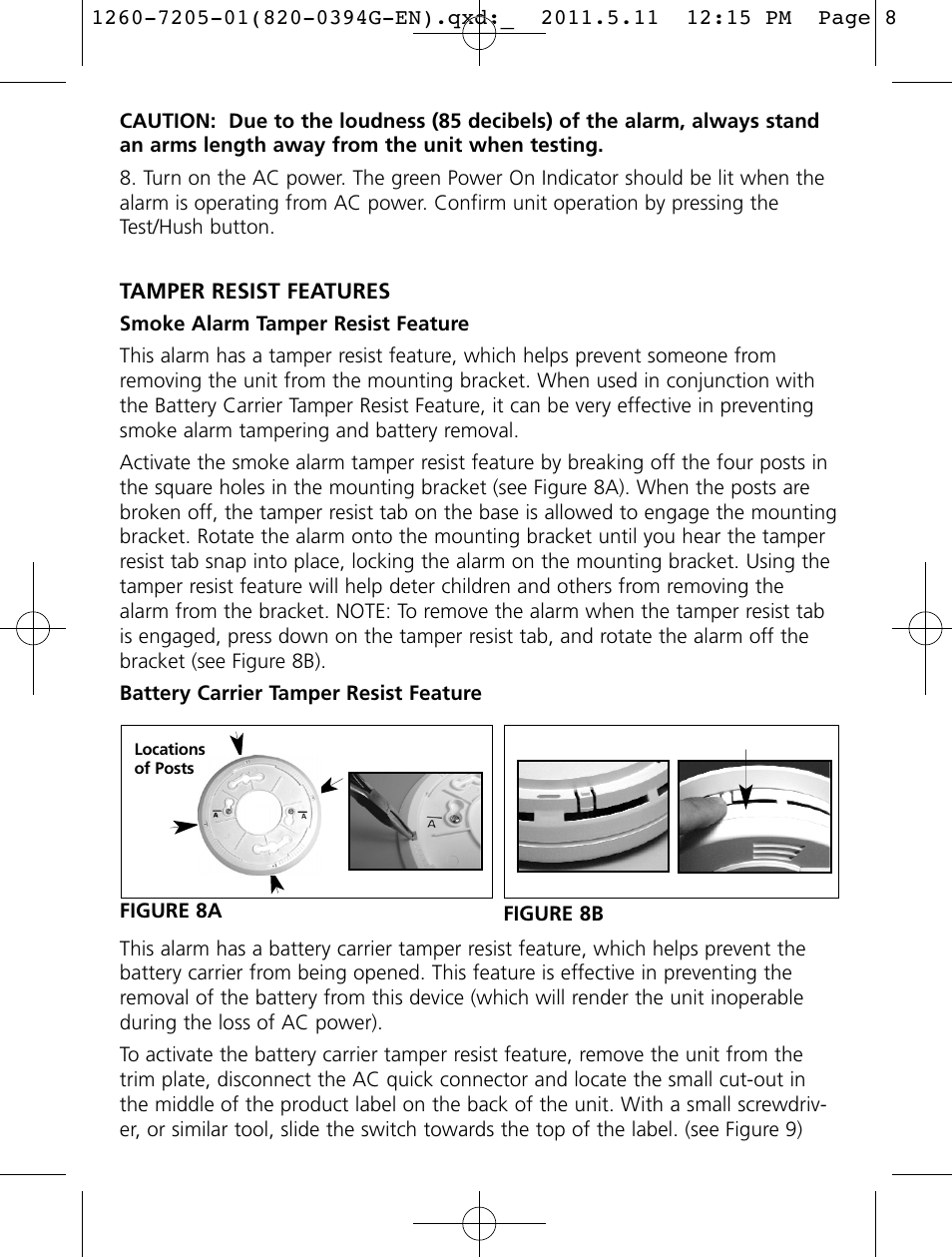 Kidde i12060A User Manual | Page 8 / 18