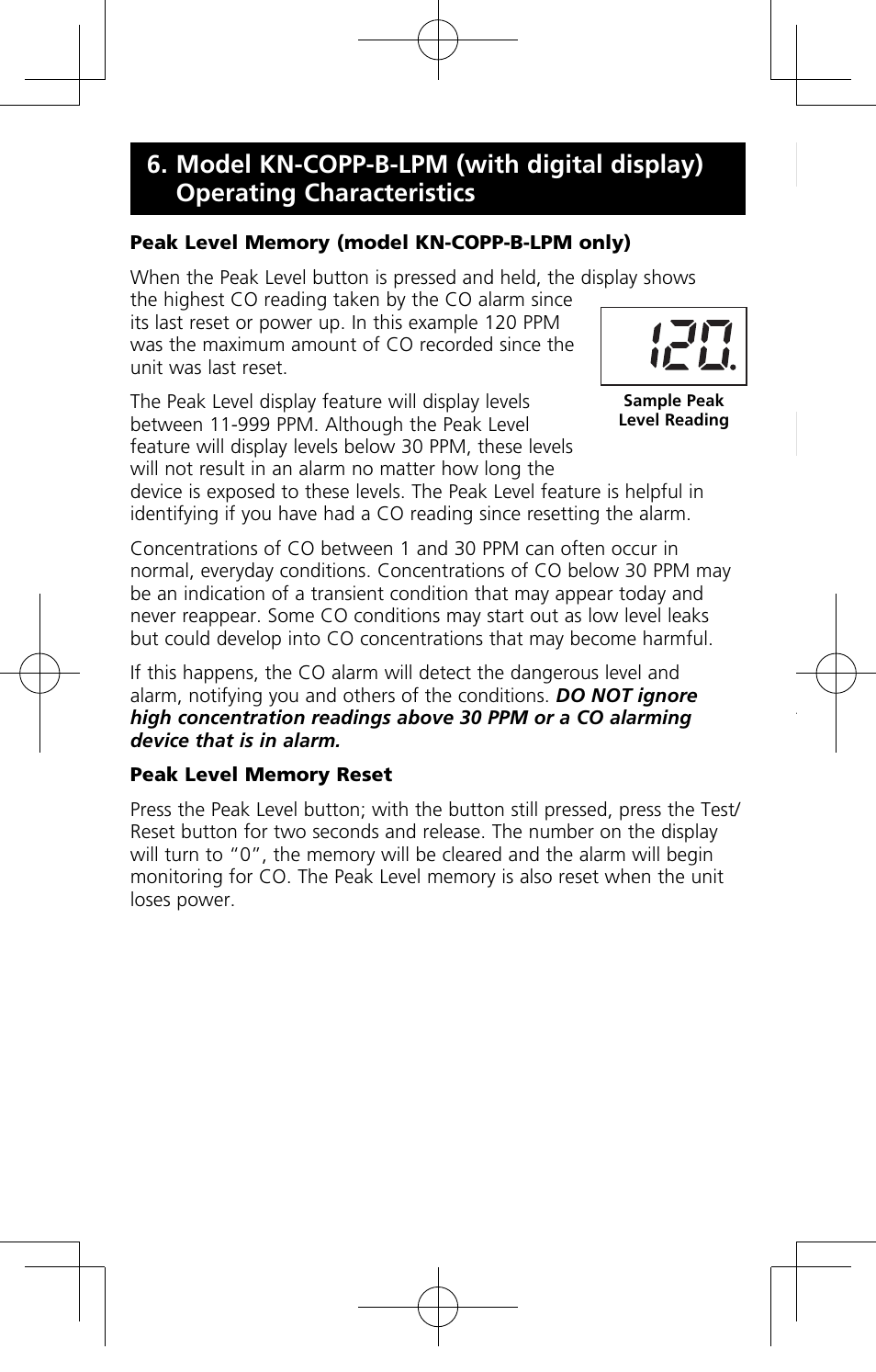 Kidde KN-COB-B-LPM User Manual | Page 16 / 19