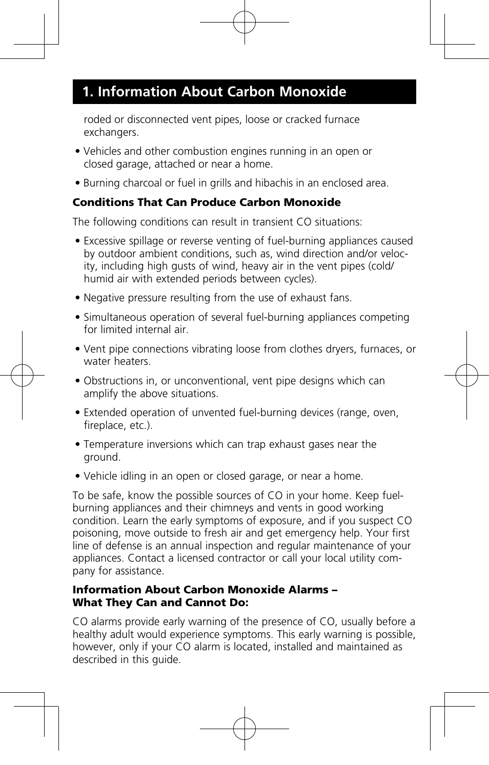 Information about carbon monoxide | Kidde KN-COPP-B-LP User Manual | Page 7 / 19