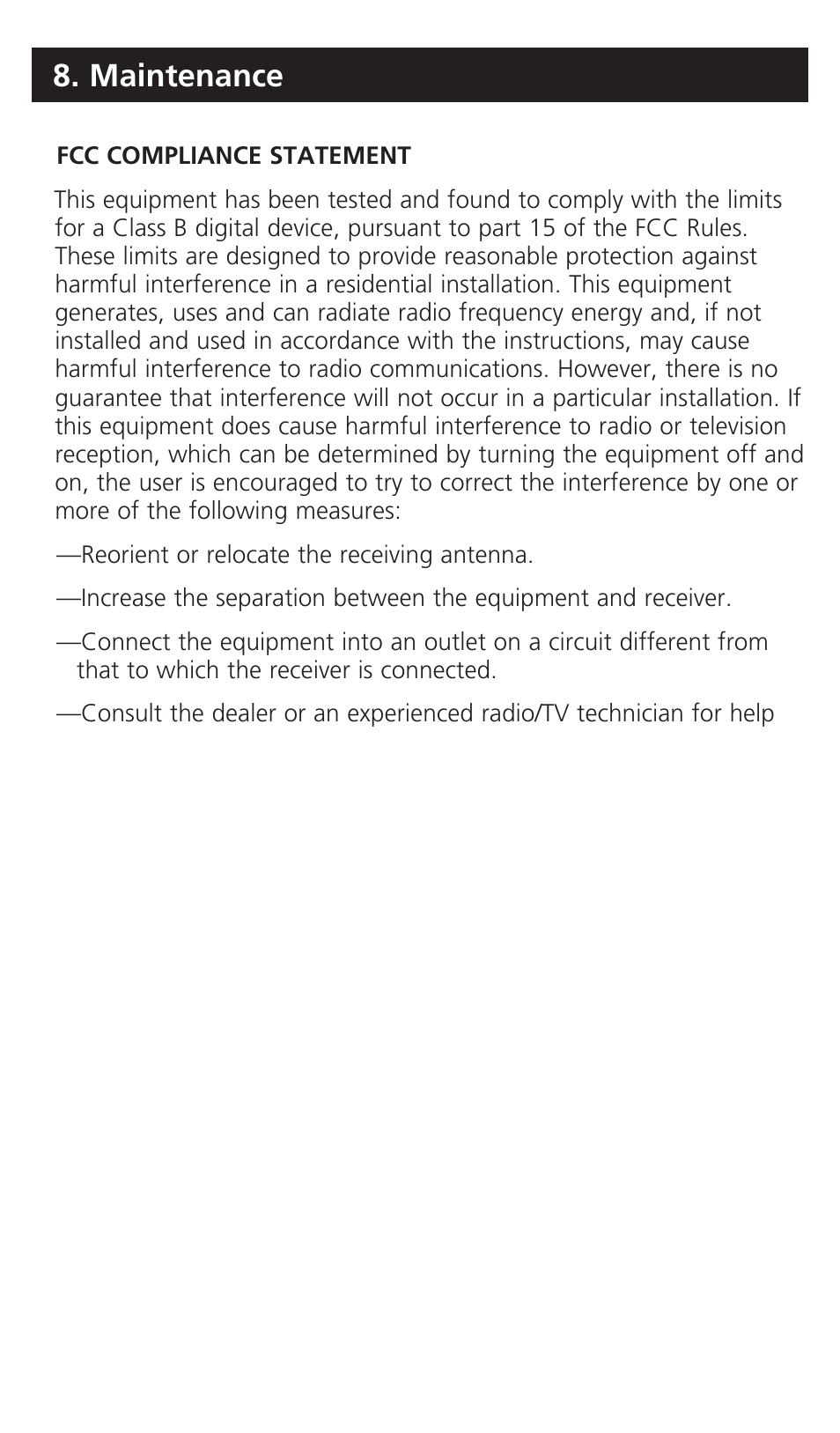 Maintenance | Kidde KN-COB-LP2 User Manual | Page 15 / 16