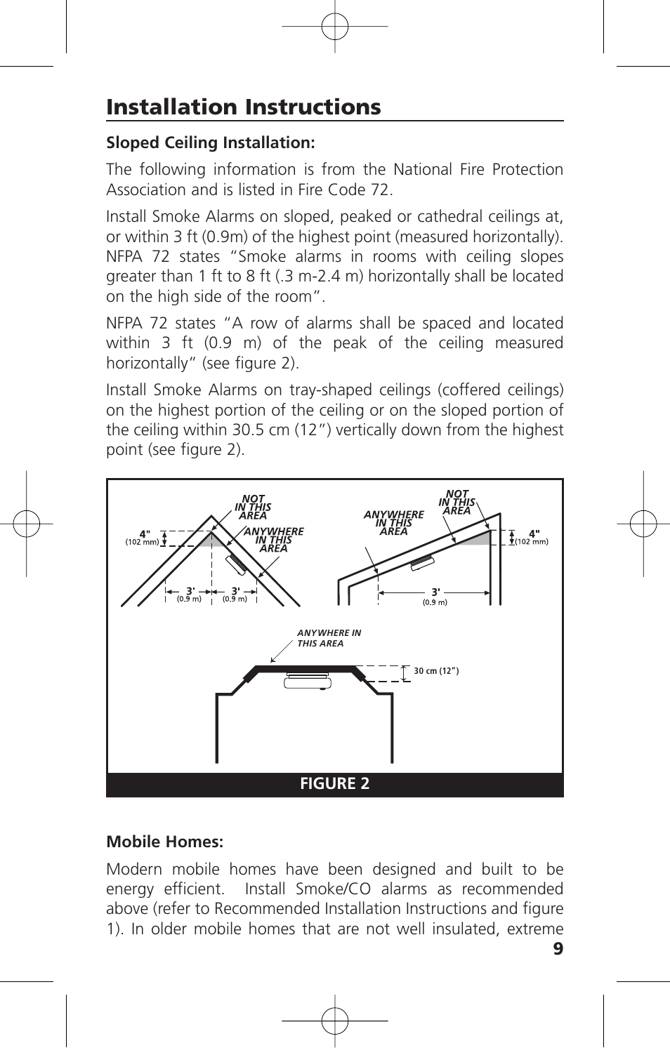 Installation instructions | Kidde i12010SCO User Manual | Page 11 / 33
