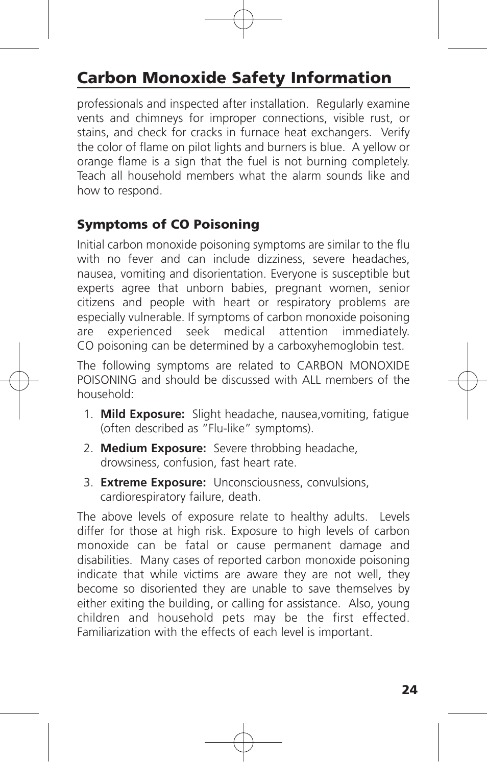 Carbon monoxide safety information | Kidde i12010SCO User Manual | Page 27 / 33