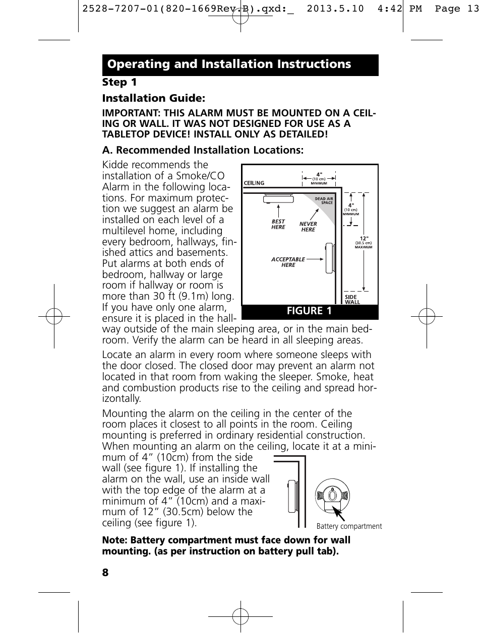 Kidde KN-COPE-I User Manual | Page 13 / 35
