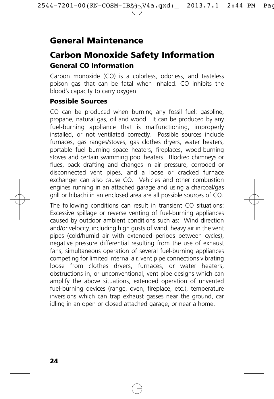 Kidde KN-COSM-IB User Manual | Page 26 / 33