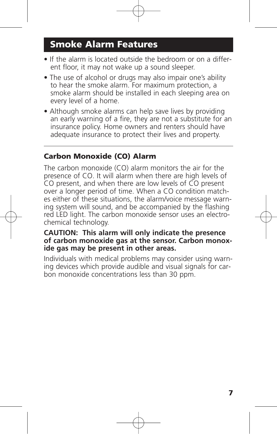 Smoke alarm features | Kidde KN-COPE-D User Manual | Page 13 / 33