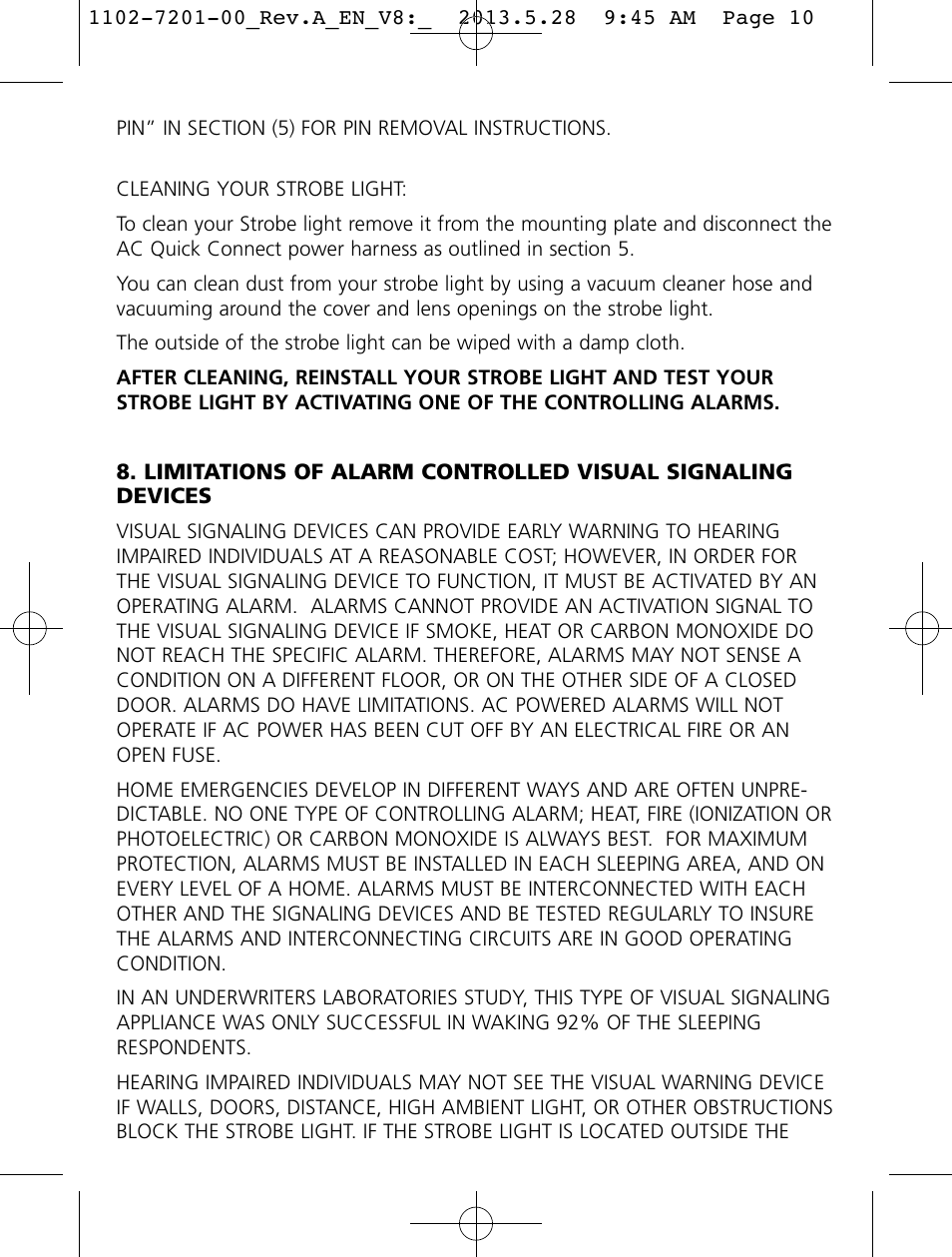 Kidde SLED177i User Manual | Page 10 / 14