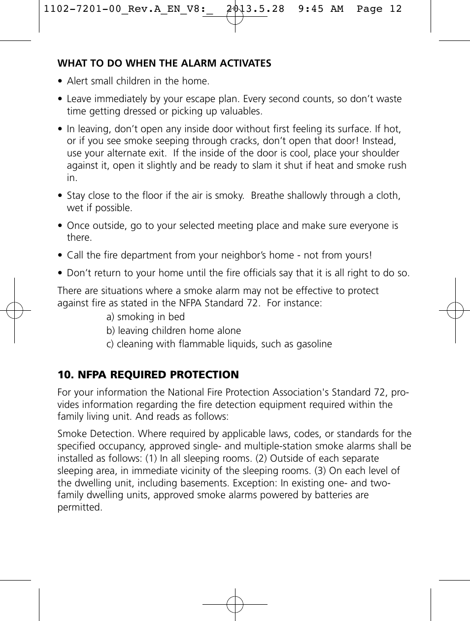 Kidde SLED177i User Manual | Page 12 / 14