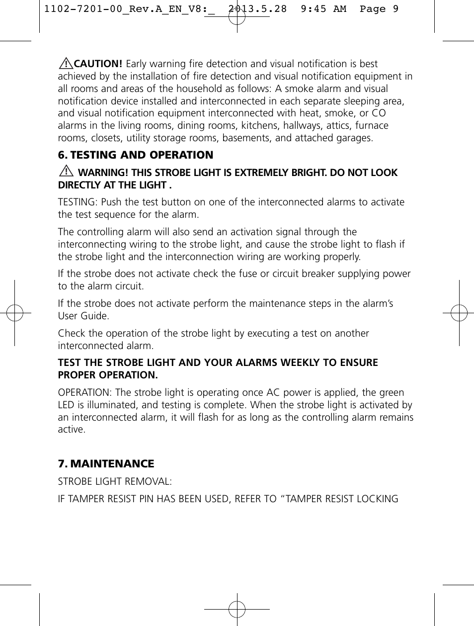 Kidde SLED177i User Manual | Page 9 / 14