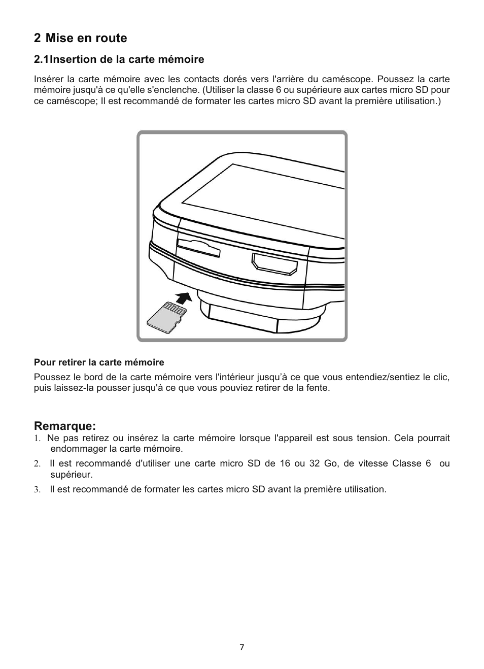 2 mise en route | GiiNii GD-250 User Manual | Page 44 / 55