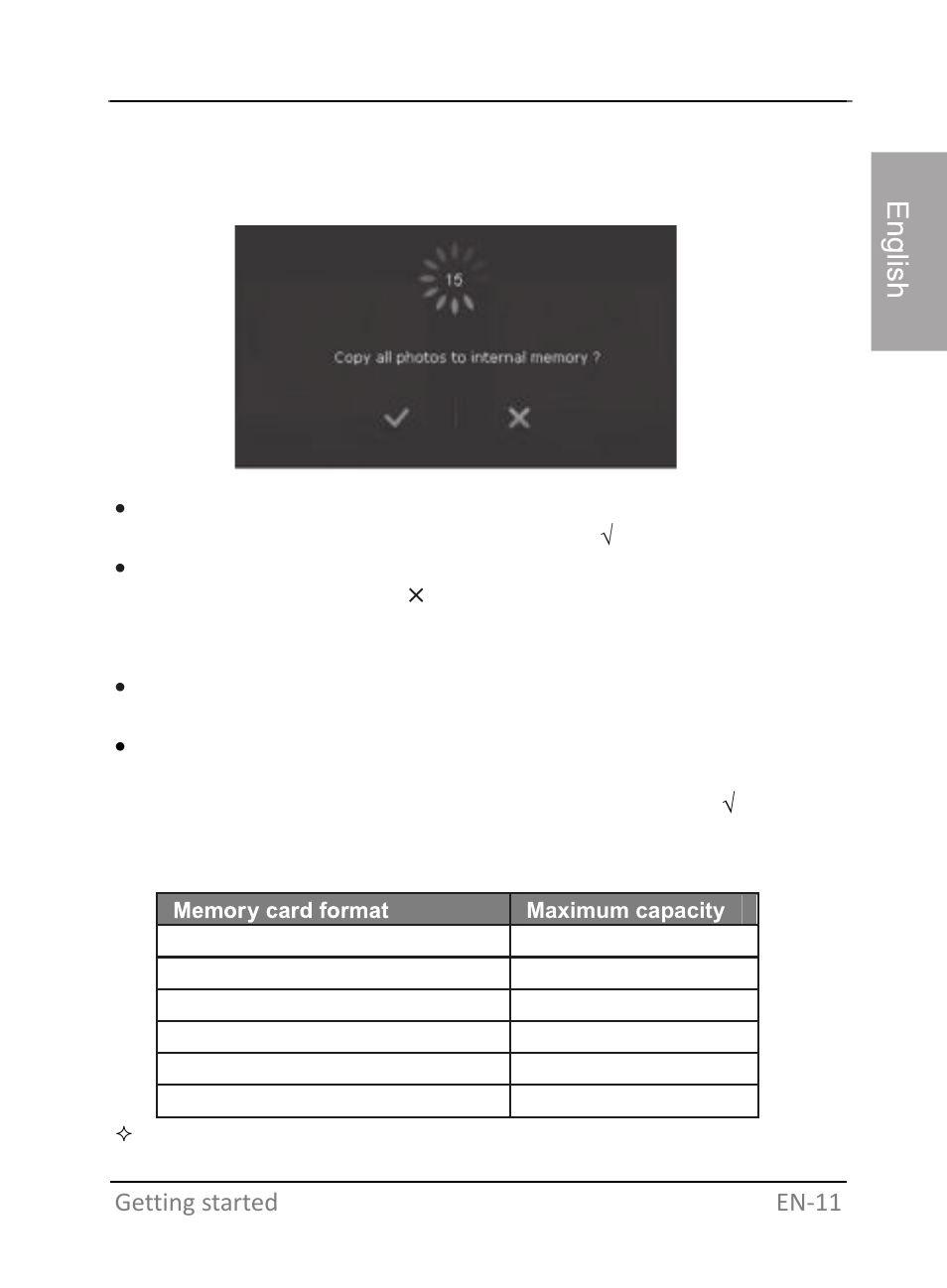 Getting started en‐11 | GiiNii GH-701P User Manual | Page 17 / 124