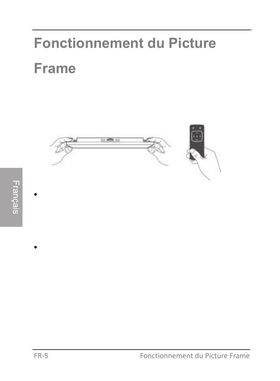 Fonctionnement du picture frame | GiiNii GH-701P User Manual | Page 90 / 124