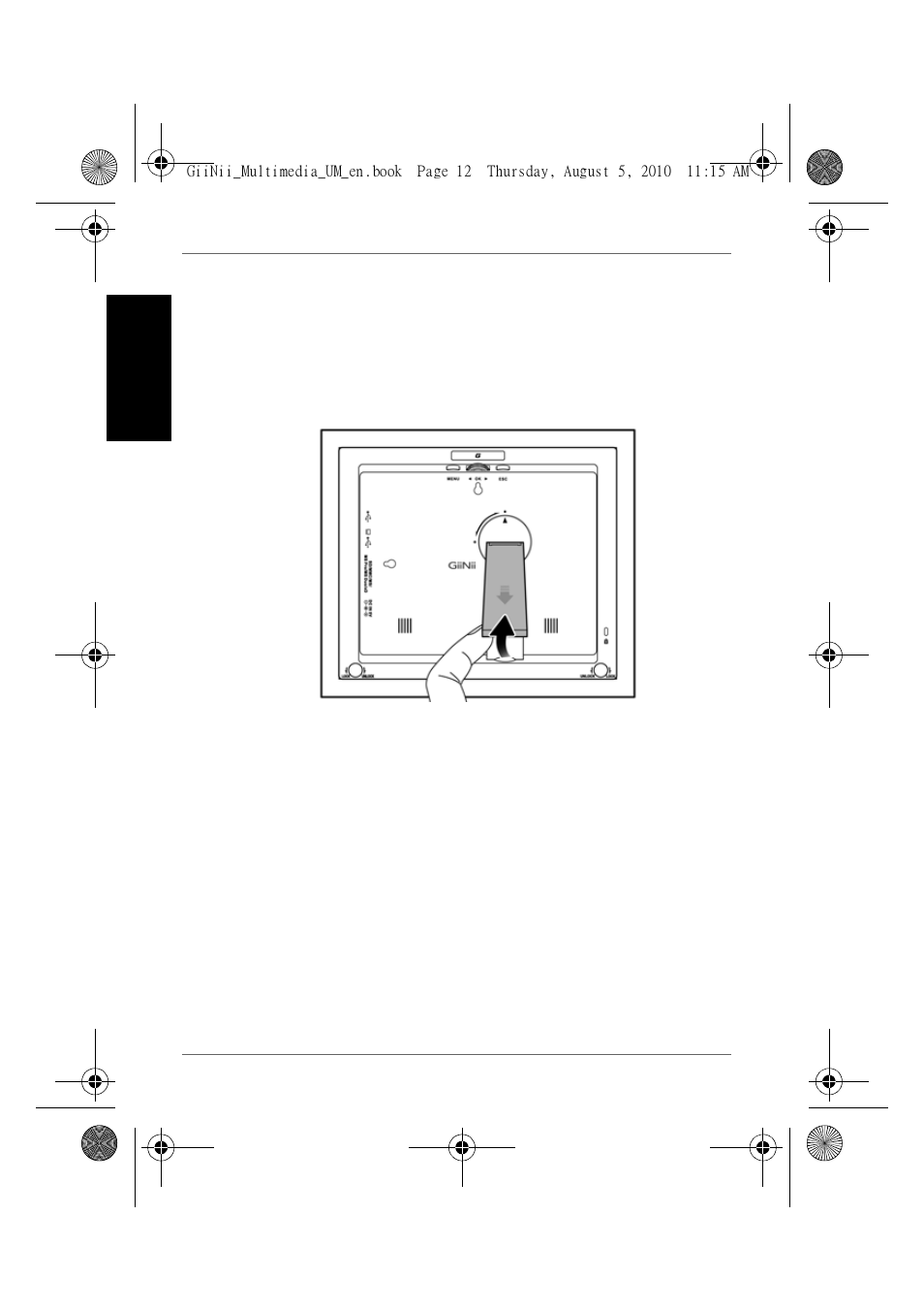 Getting started, Step 1: using the adjustable back stand | GiiNii GH-8DNM User Manual | Page 18 / 72