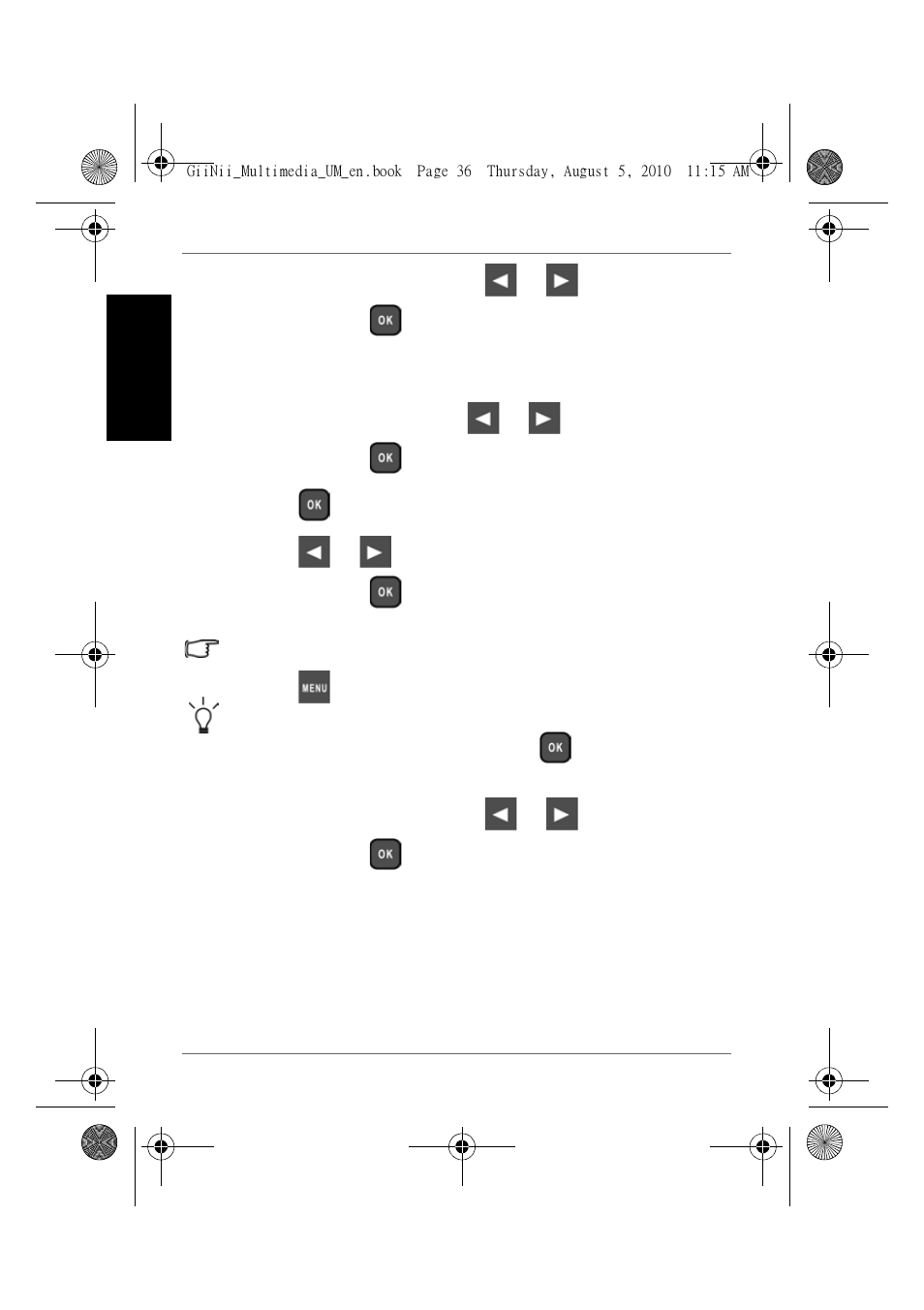 Rotating photos, Engl is h | GiiNii GH-8DNM User Manual | Page 42 / 72
