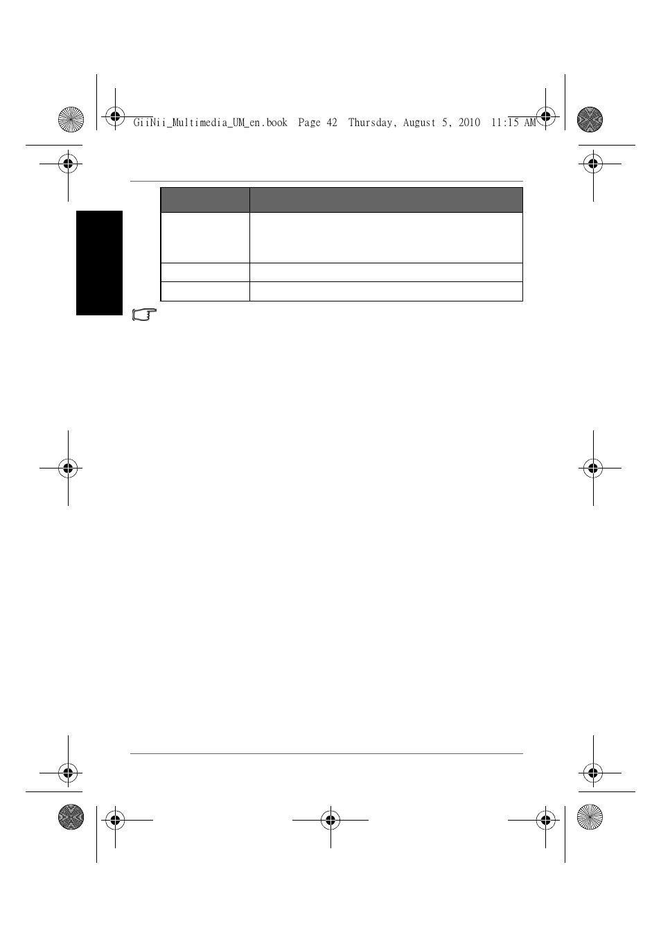 Engl is h | GiiNii GH-8DNM User Manual | Page 48 / 72