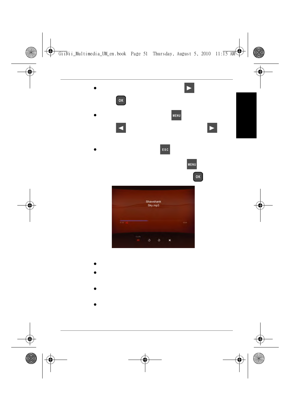 Engl is h | GiiNii GH-8DNM User Manual | Page 57 / 72
