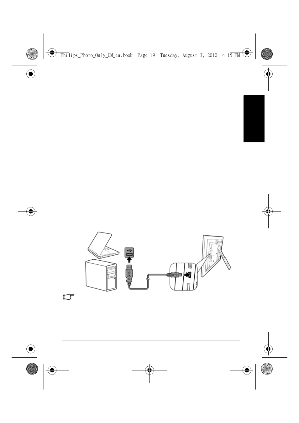 Step 7: connecting the picture frame, Engl is h | GiiNii GH-7AWP User Manual | Page 25 / 193