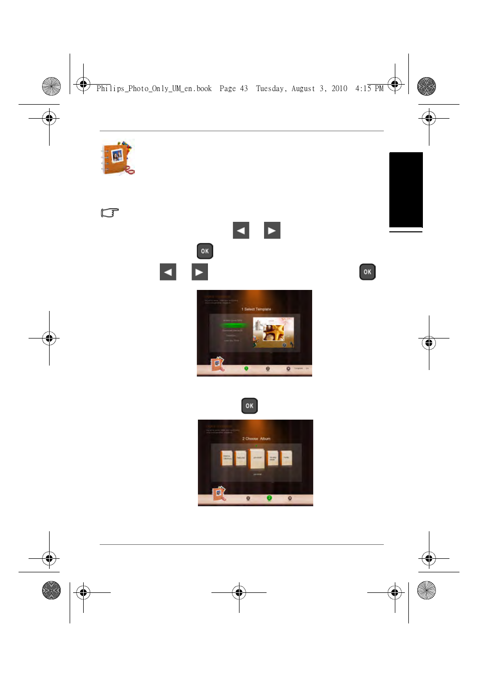Using digital scrapbook, Engl is h | GiiNii GH-7AWP User Manual | Page 49 / 193