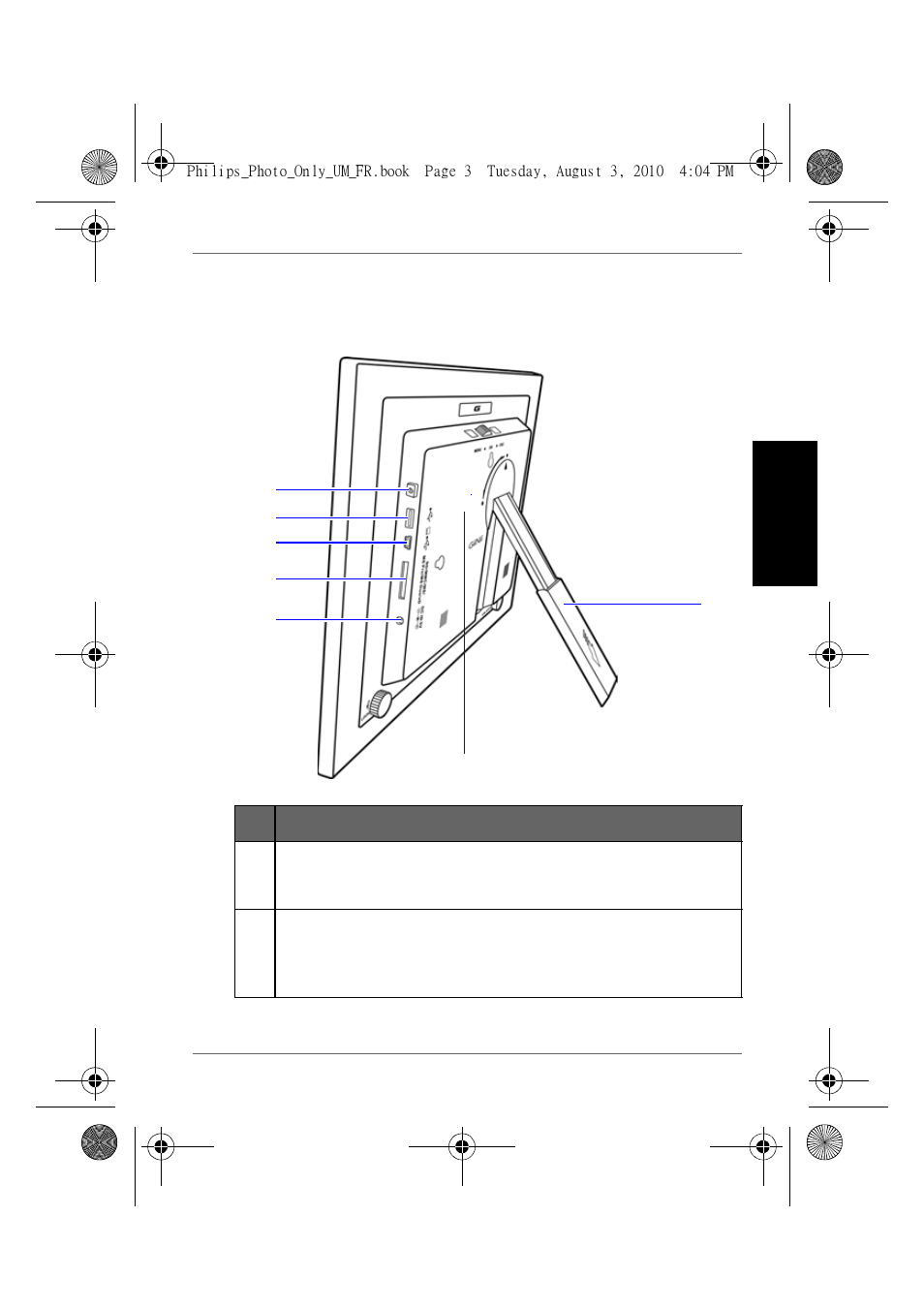 Vue d'ensemble, Vue de droite | GiiNii GH-7AWP User Manual | Page 72 / 193
