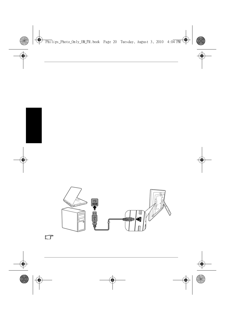 À un ordinateur, Étape 7: connexion du picture frame, Franç ai s | GiiNii GH-7AWP User Manual | Page 89 / 193