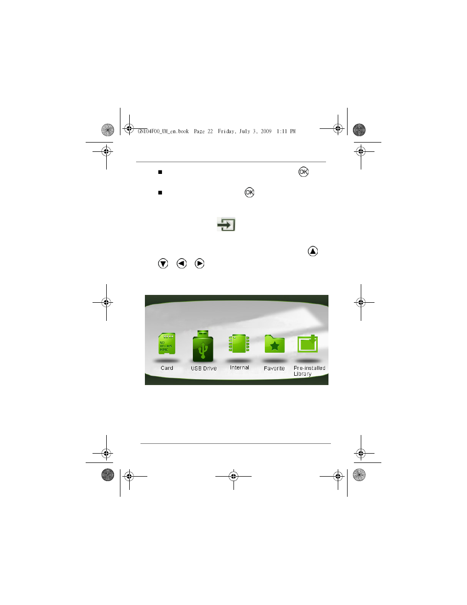 Source mode, Setup mode | GiiNii GN-705W User Manual | Page 25 / 31