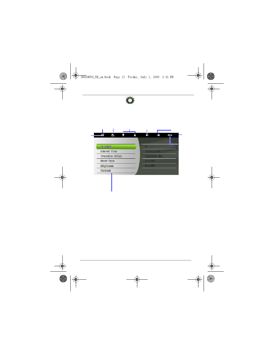 Setup mode | GiiNii GN-705W User Manual | Page 26 / 31