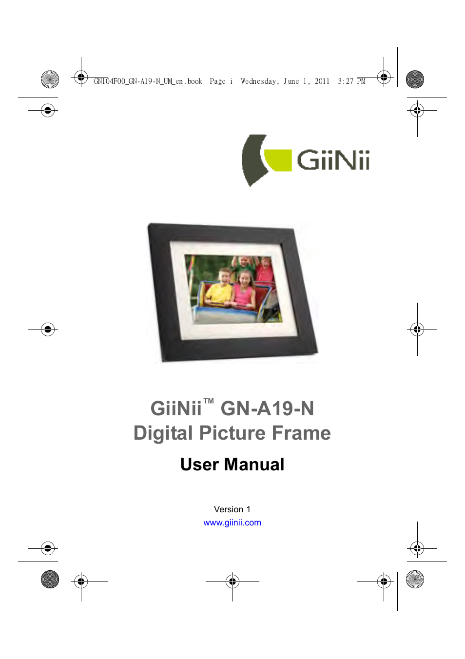 GiiNii GN-A19-N User Manual | 139 pages