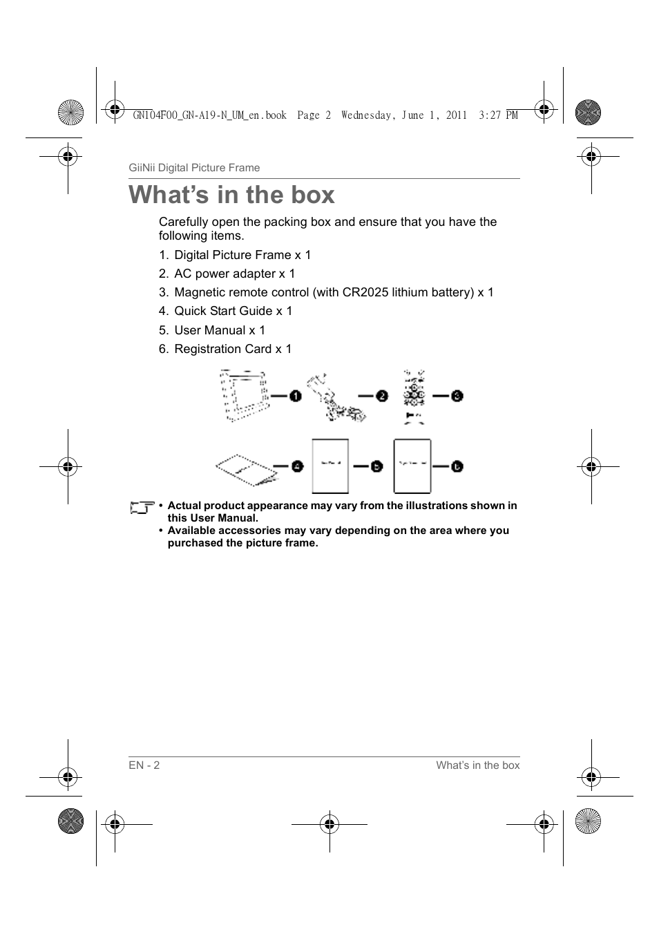 What’s in the box | GiiNii GN-A19-N User Manual | Page 8 / 139