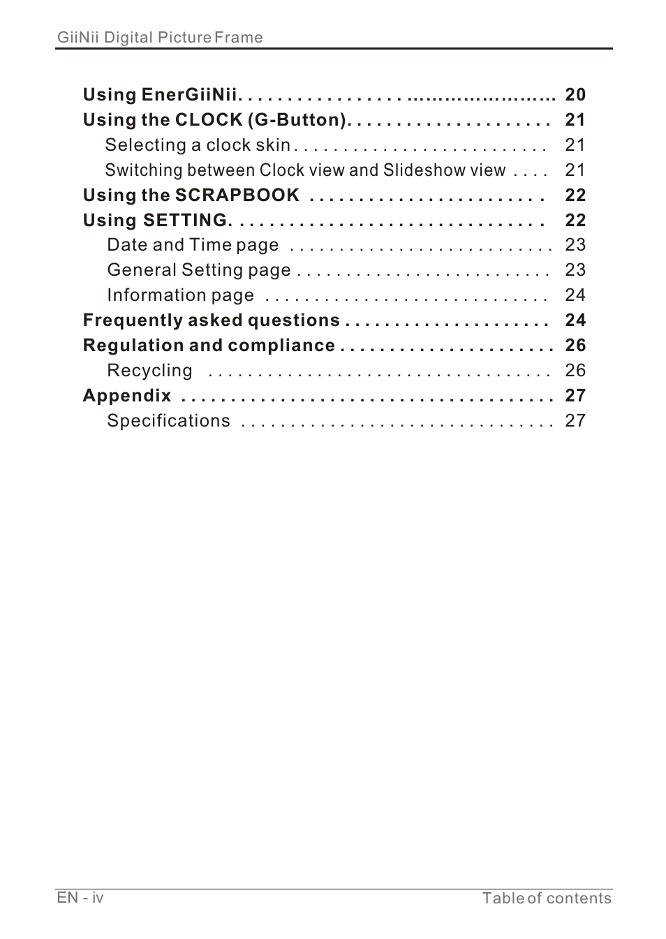 Т³гж 6 | GiiNii GN-7AWP-1 User Manual | Page 6 / 33