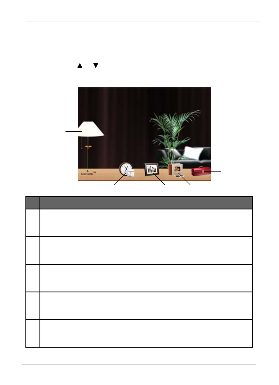 Using the main menu | GiiNii SP-801P User Manual | Page 15 / 58