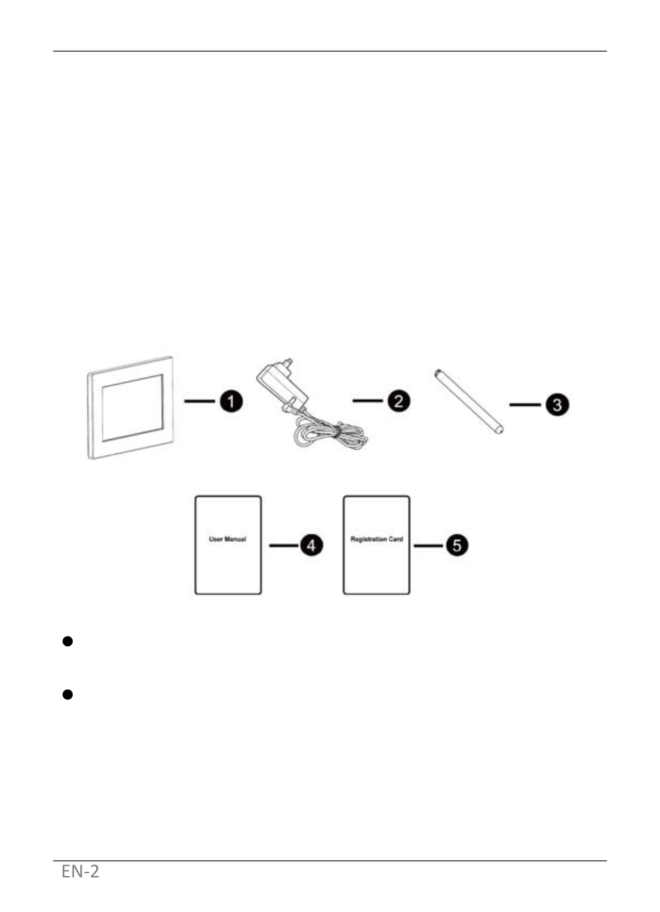 What's in the box | GiiNii SP-801P User Manual | Page 8 / 58